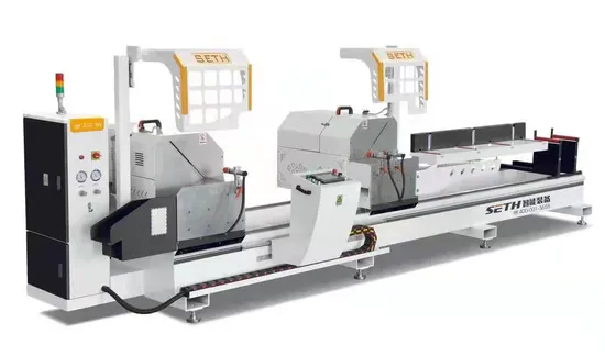 China Window Door Manufacture /Window Machine CNC Aluminum Double Head Cutting Machine for Sale 