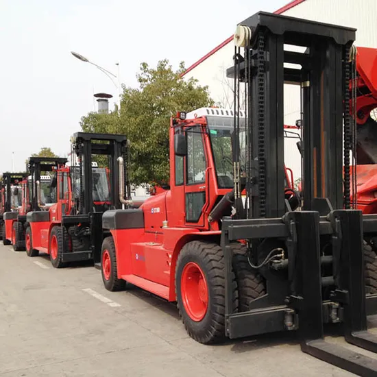 Heavy Duty 42ton Heli Diesel Forklift Cpcd420 42t Forklift Machines 